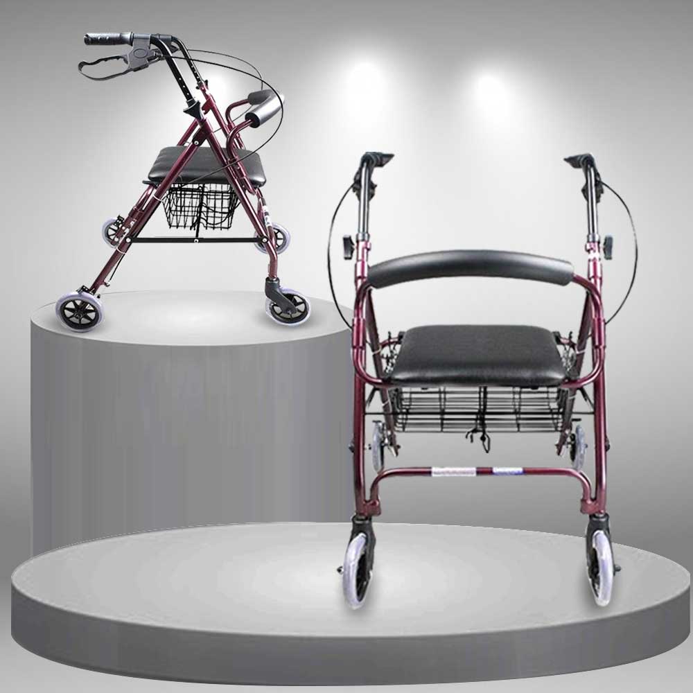 Khung tập đi cao cấp thiết kế có bánh xe tiện lợi dành cho người khuyết tật TM040 Khung tập đi cao cấp thiết kế có bánh xe tiện lợi dành cho người khuyết tật TM040 